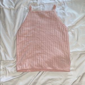 stylish light pink tank top